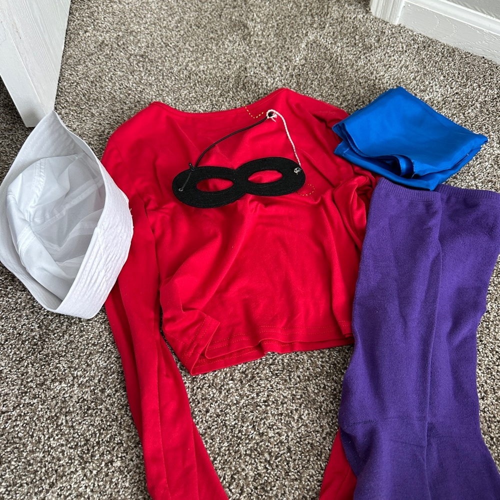 Barnacle Boy Costume Pieces